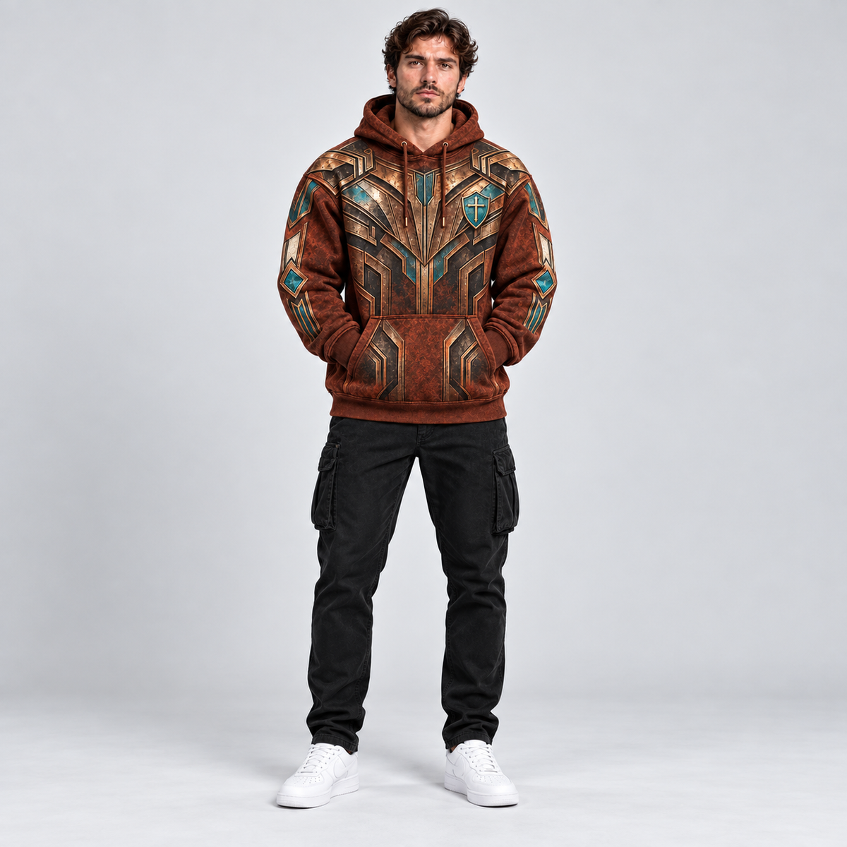 Armor of God Ephesians 6:11 Christian Hoodie – Copper Warrior