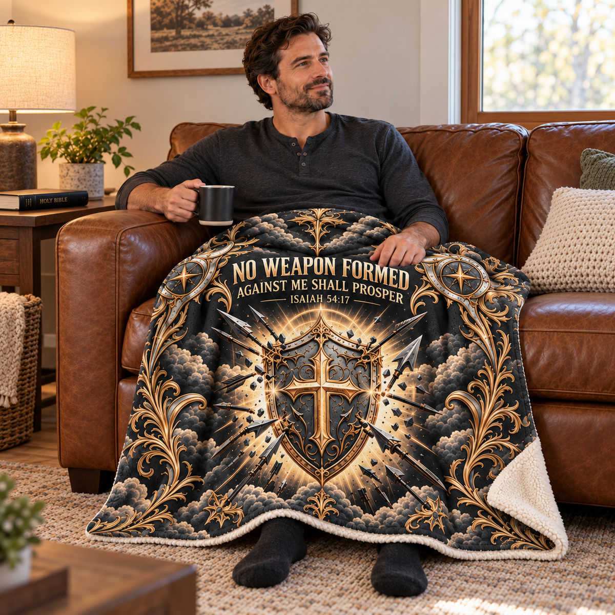 No Weapon Formed – Golden Shield Isaiah 54:17 Christian Blanke