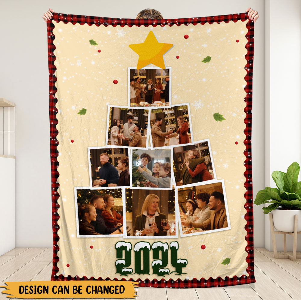 Christmas Photo Blanket - Personalized Blanket