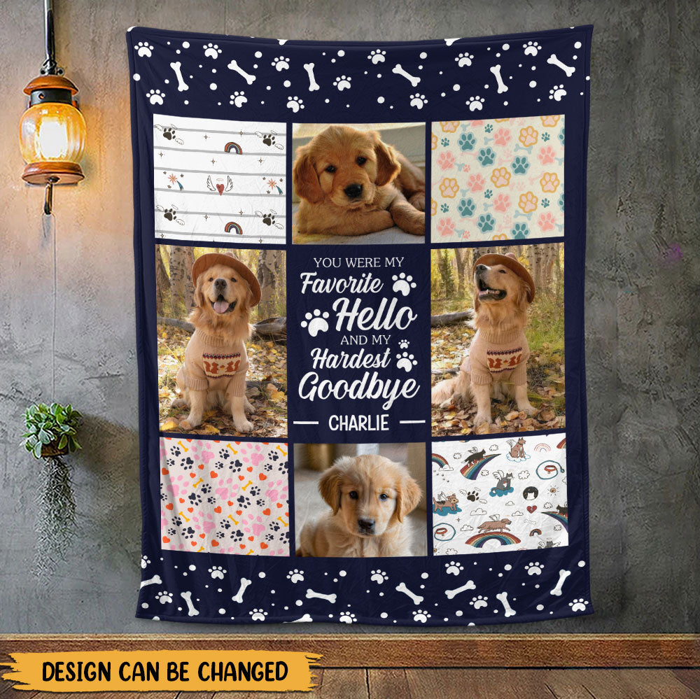 My Favorite Hello Blanket - Personalized Blanket