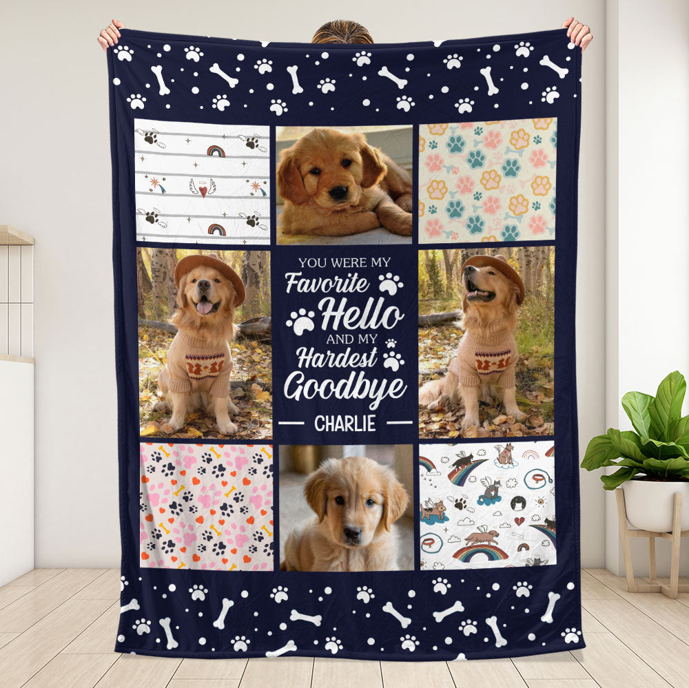 My Favorite Hello Blanket - Personalized Blanket