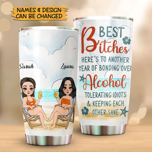 Best Bitches - Personalized Tumbler - Best Gift For Summer - Giftago