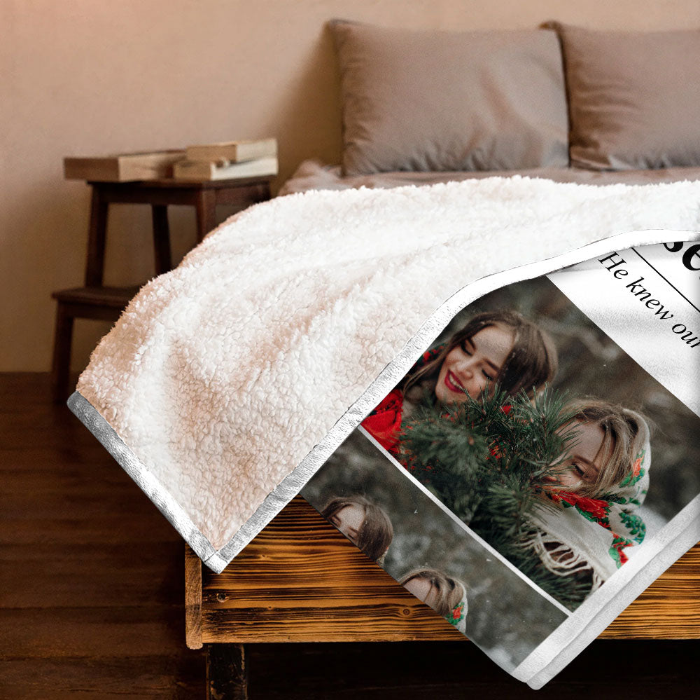 The Bestie Times, Troublemaker Of The Year Blanket - Personalized Blanket