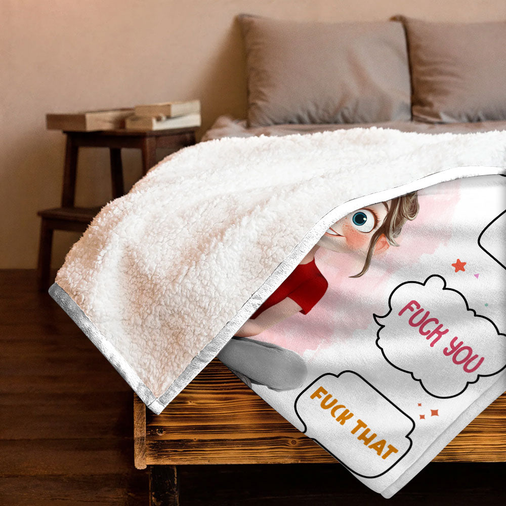 Vocabulary Blanket - Personalized Blanket