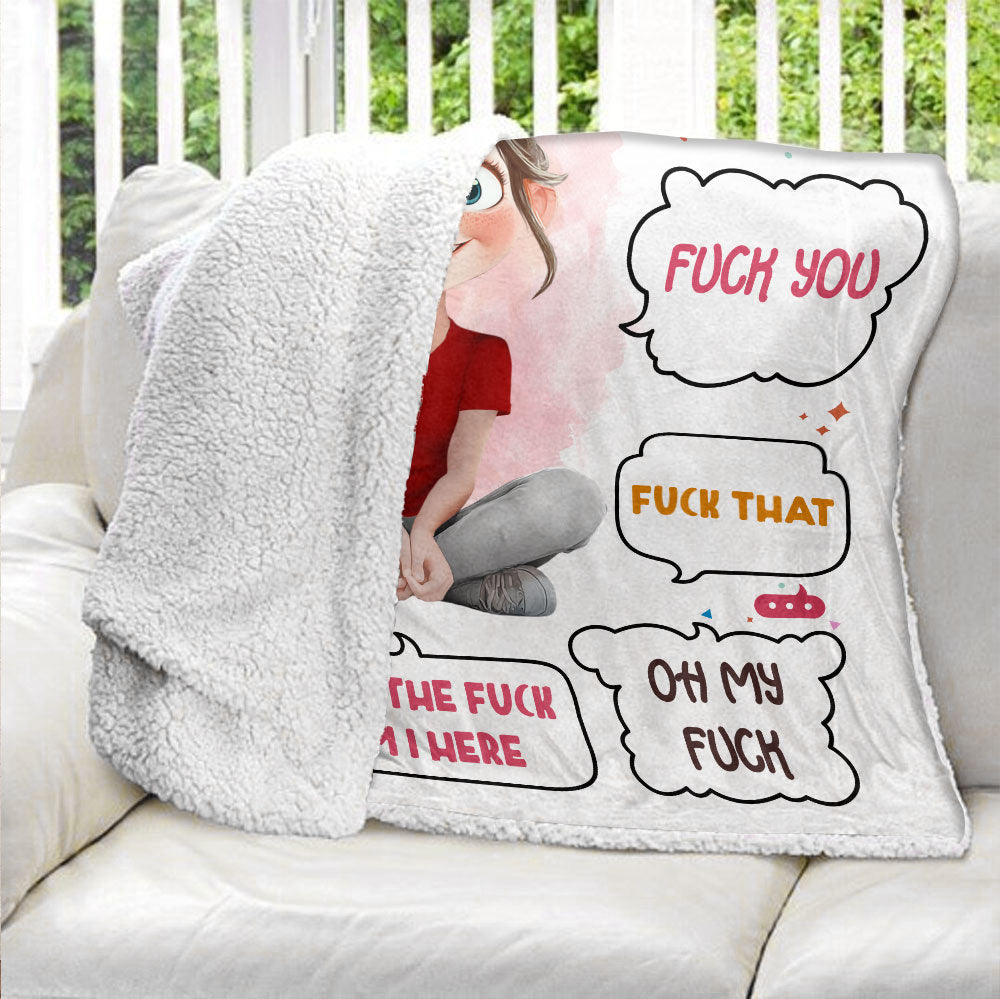 Vocabulary Blanket - Personalized Blanket