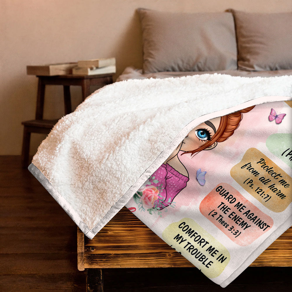 Please Lord Blanket - My Affirmations - Gift For Daughter, Granddaughter
