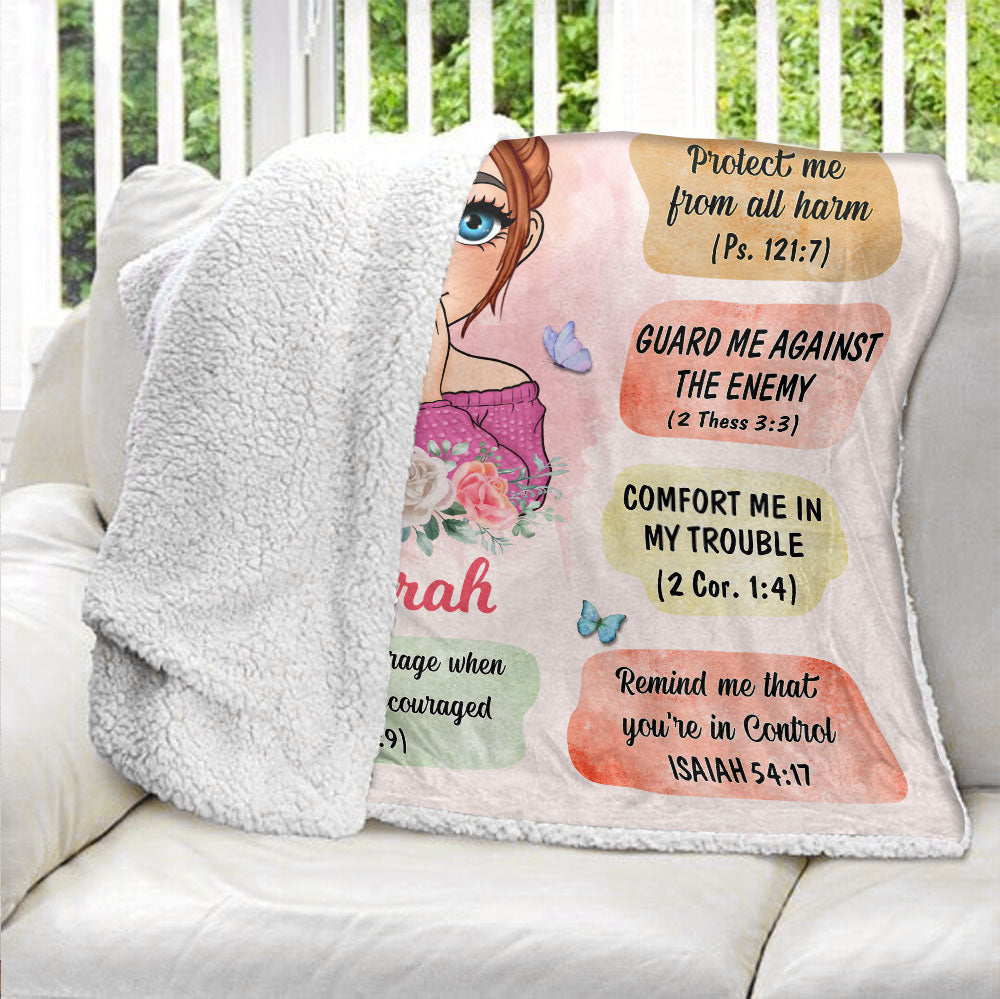 Please Lord Blanket - My Affirmations - Gift For Daughter, Granddaughter