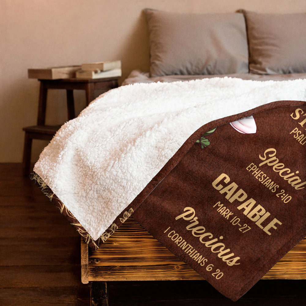 God Says Blanket - Personalized Blanket