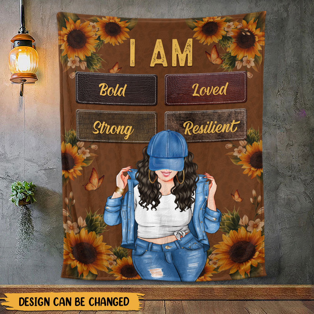 I Am Blanket - Personalized Blanket