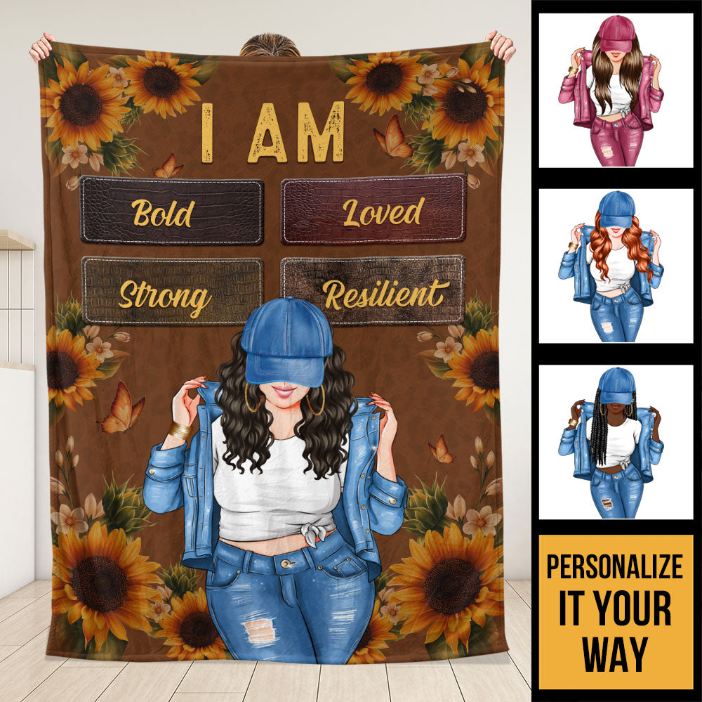 I Am Blanket - Personalized Blanket