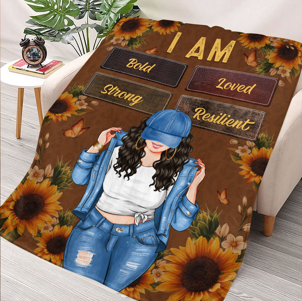 I Am Blanket - Personalized Blanket