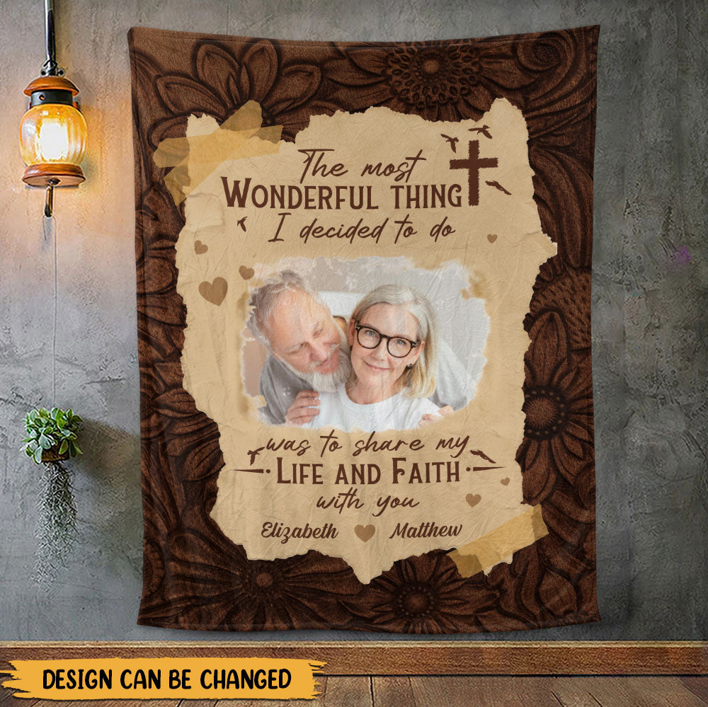 The Most Wonderful Thing Blanket - Personalized Blanket