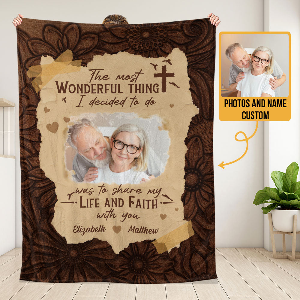 The Most Wonderful Thing Blanket - Personalized Blanket