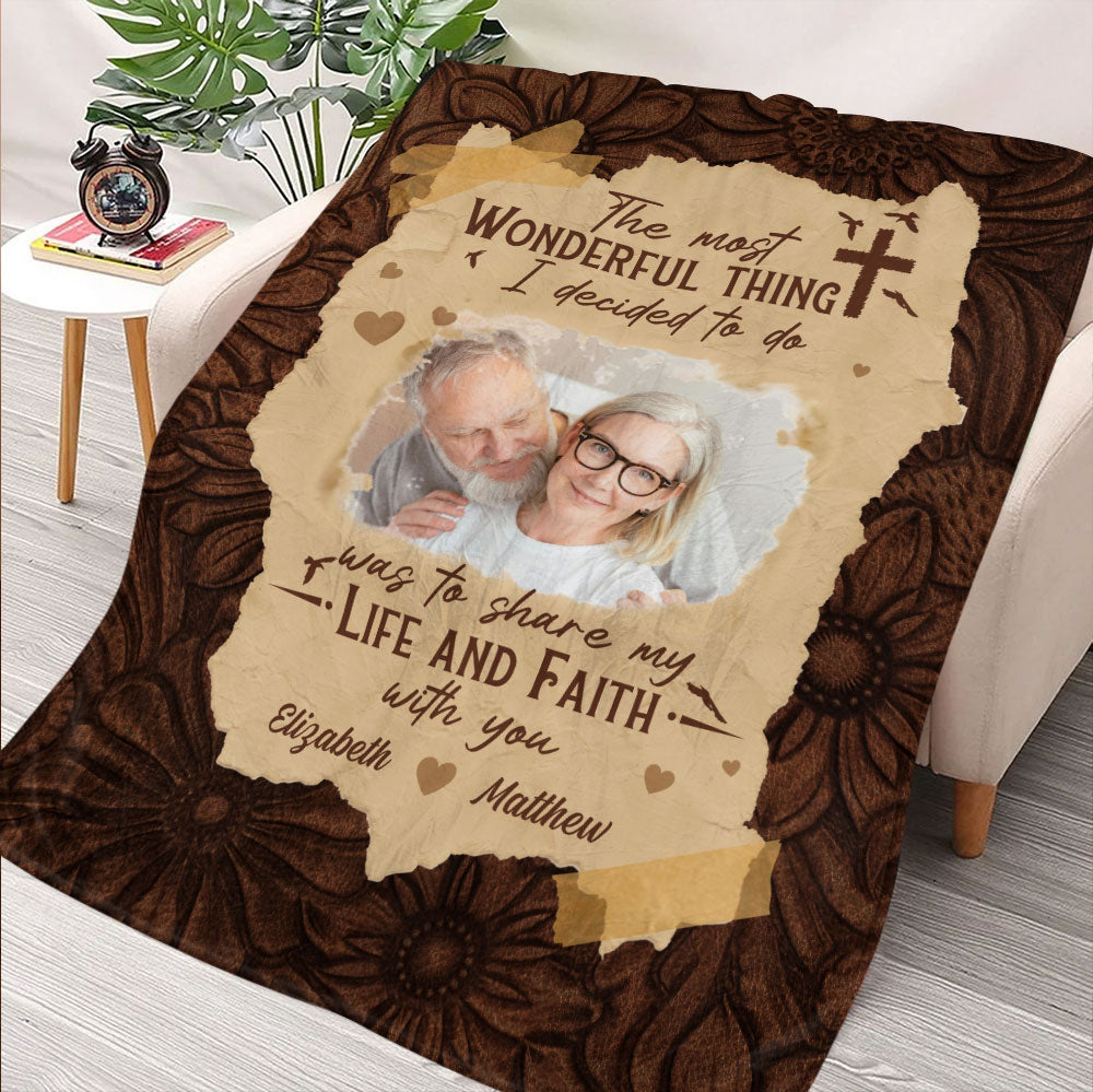 The Most Wonderful Thing Blanket - Personalized Blanket