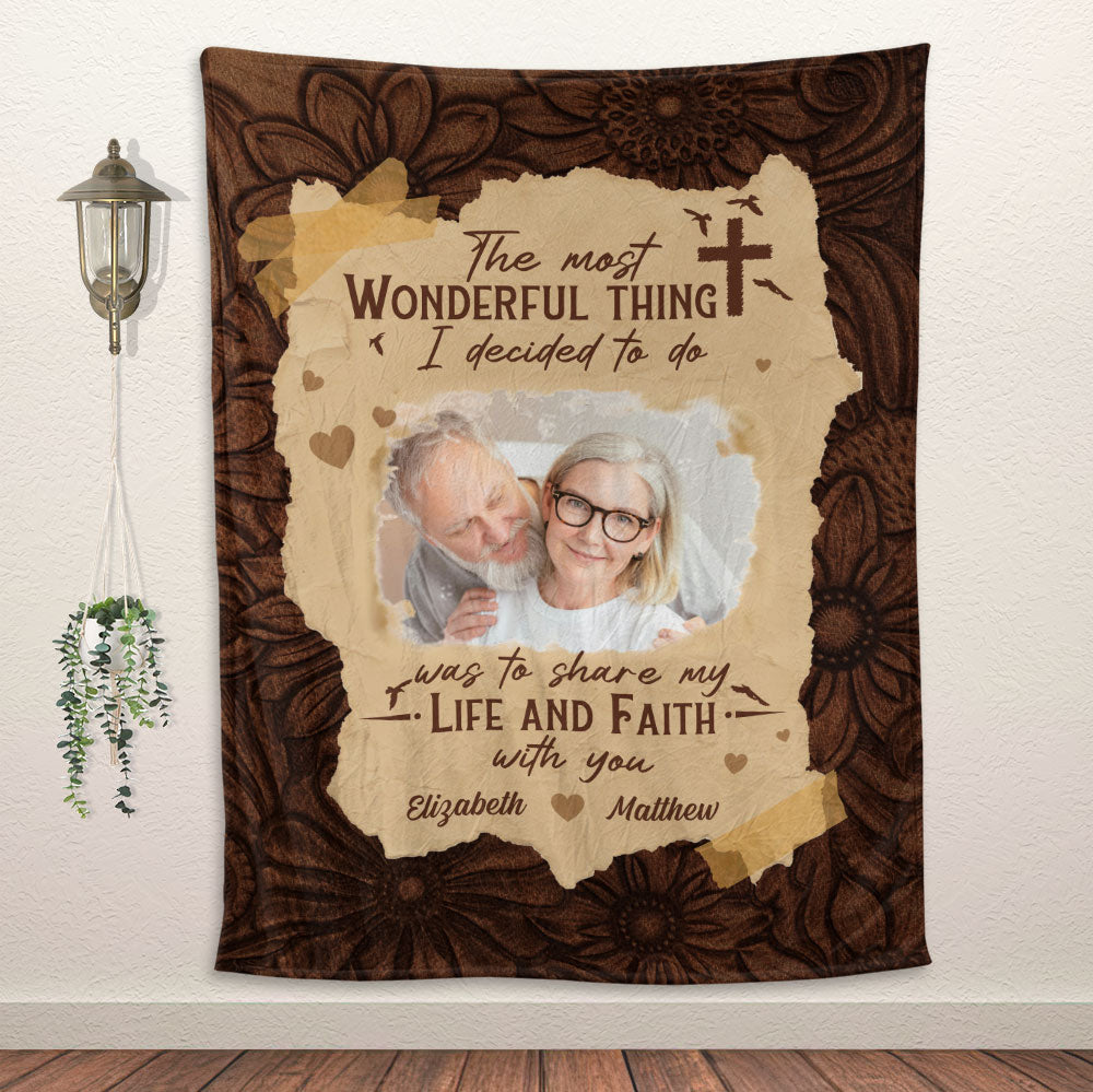 The Most Wonderful Thing Blanket - Personalized Blanket