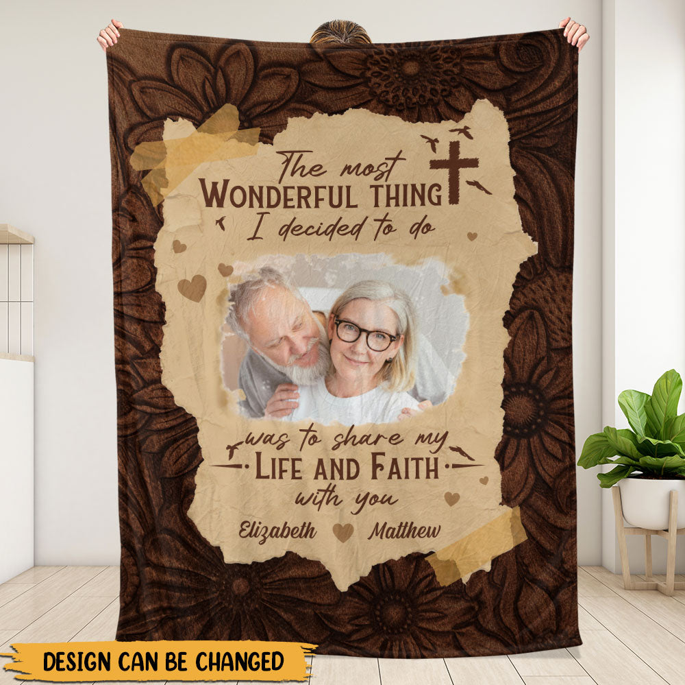The Most Wonderful Thing Blanket - Personalized Blanket