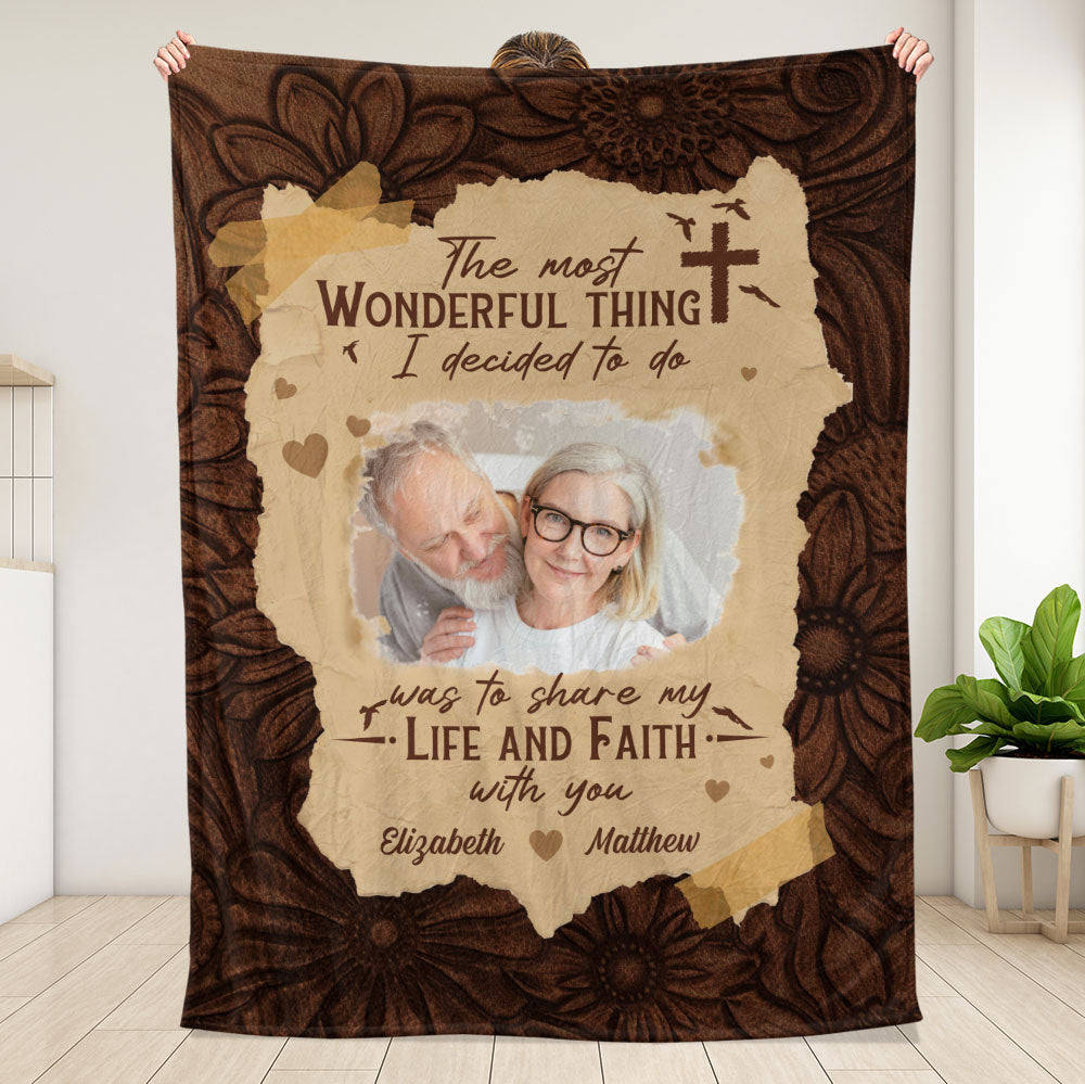 The Most Wonderful Thing Blanket - Personalized Blanket