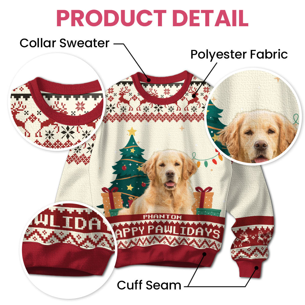 Happy Christmas - Personalzied Ugly Sweater