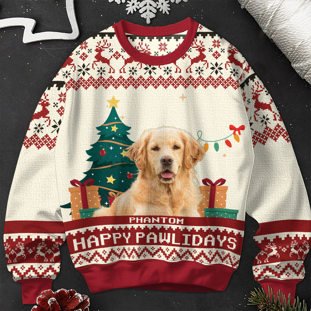 Happy Christmas - Personalzied Ugly Sweater