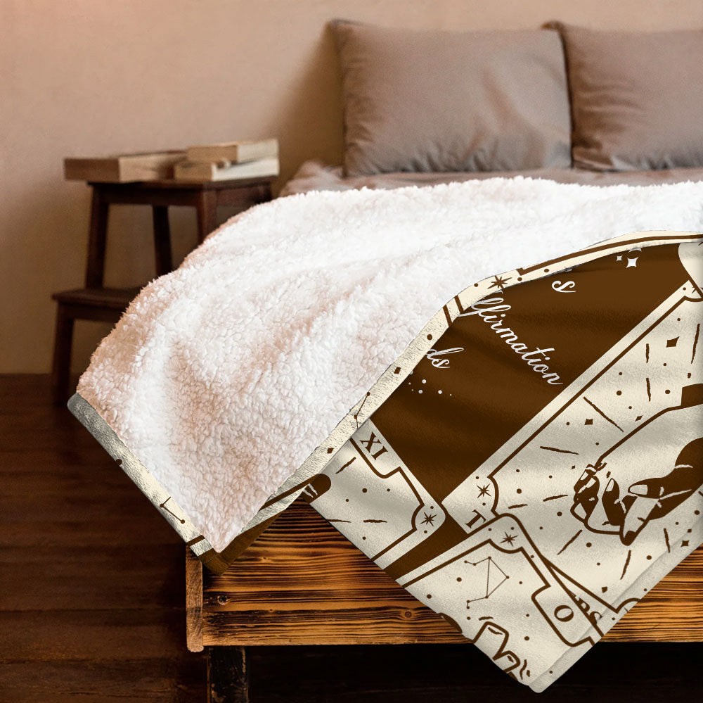 My Affimation Cards Blanket - Gift For Daughter, Granddaughter