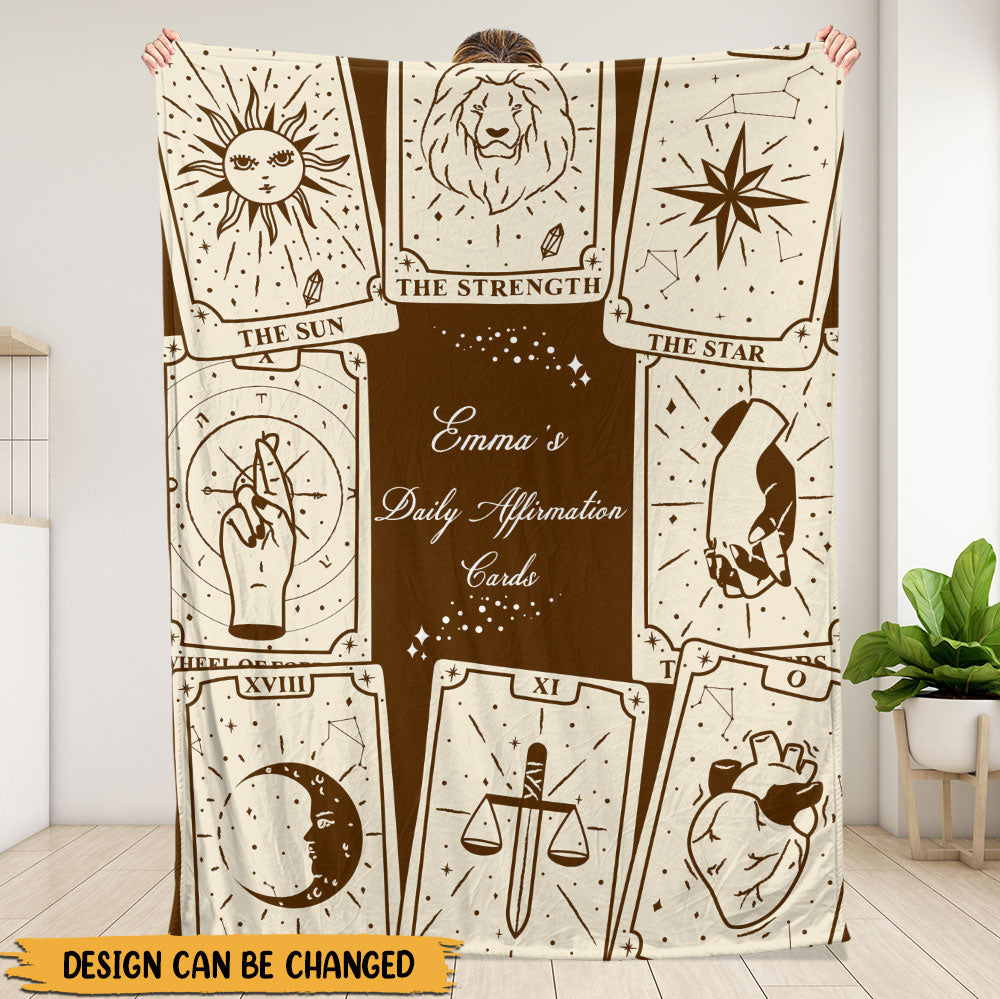 My Affimation Cards Blanket - Gift For Daughter, Granddaughter