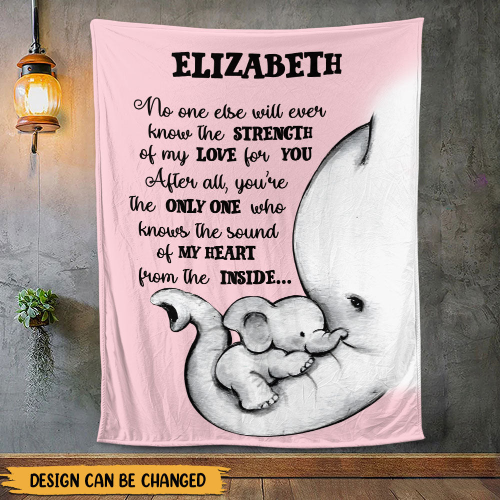 To My Daughter/ Son Blanket - Personalized Blanket