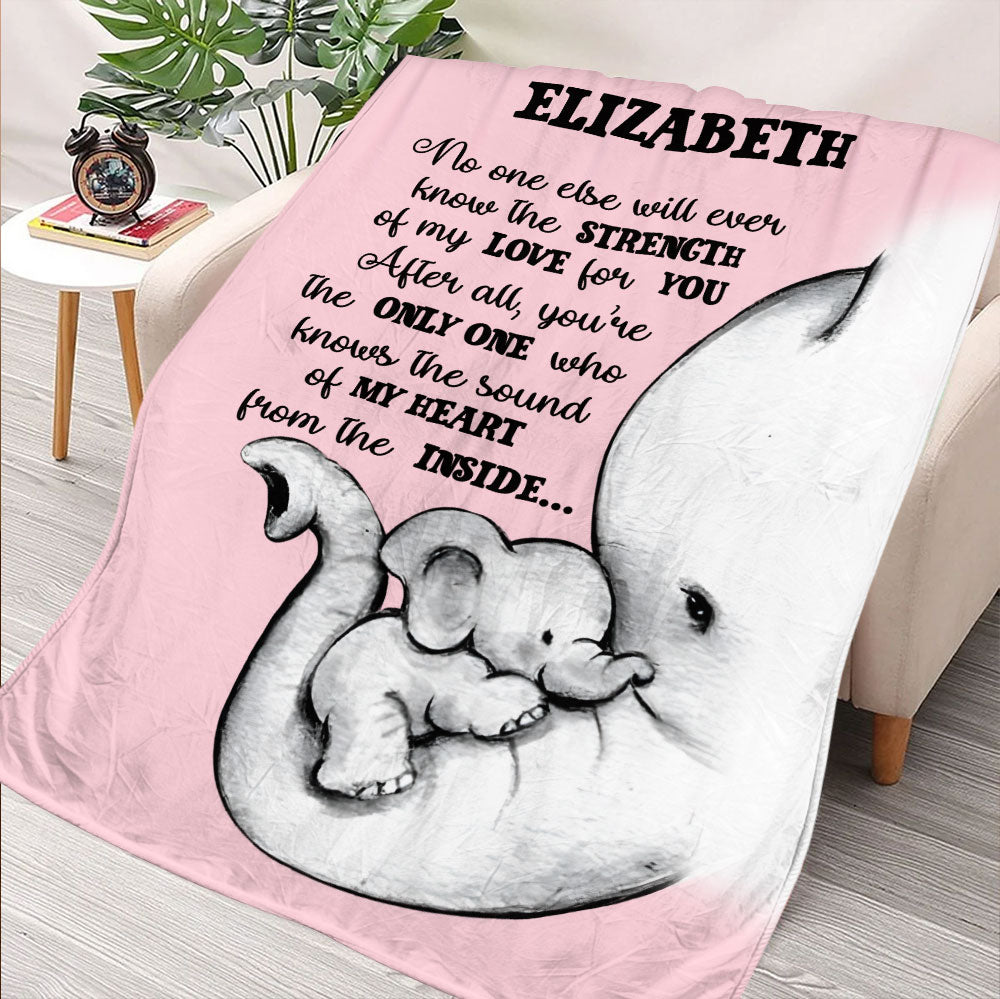To My Daughter/ Son Blanket - Personalized Blanket