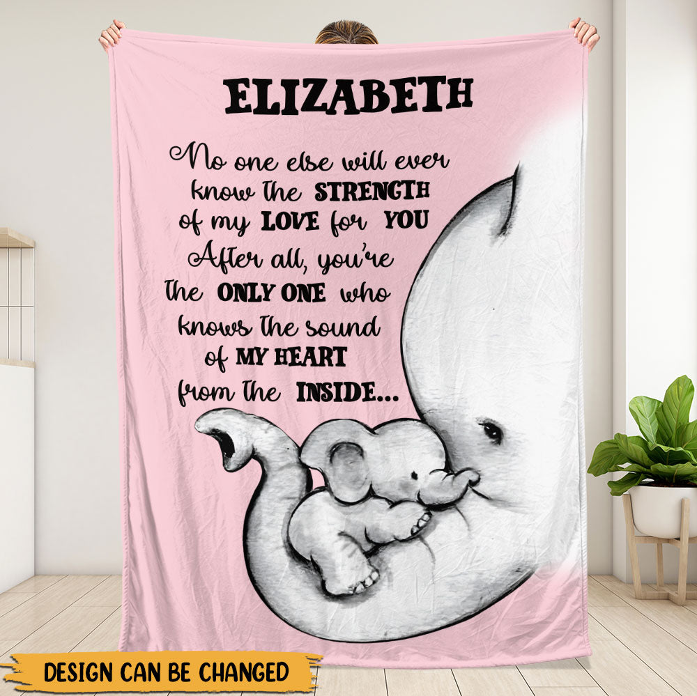 To My Daughter/ Son Blanket - Personalized Blanket