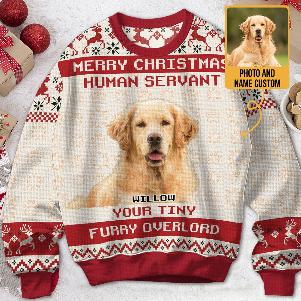 Custom Photo Merry Christmas - Personalized Ugly Sweater