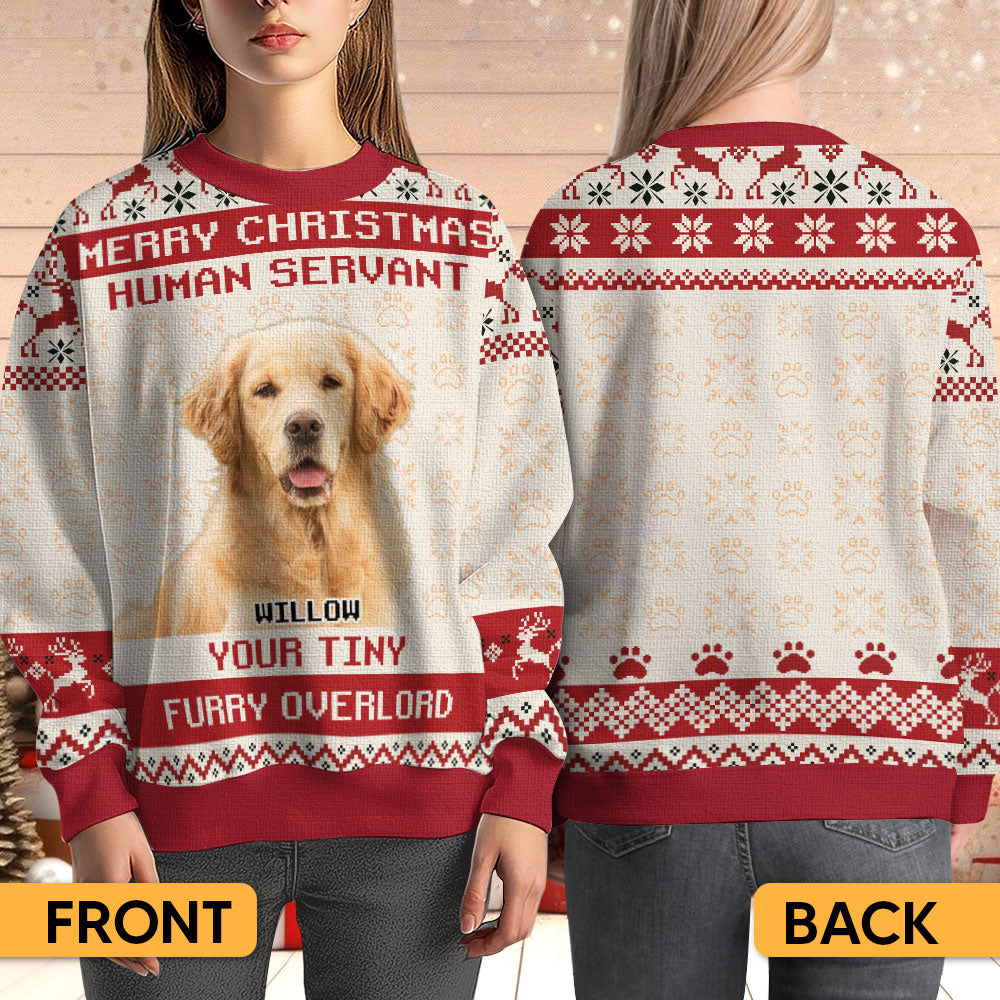 Custom Photo Merry Christmas - Personalized Ugly Sweater