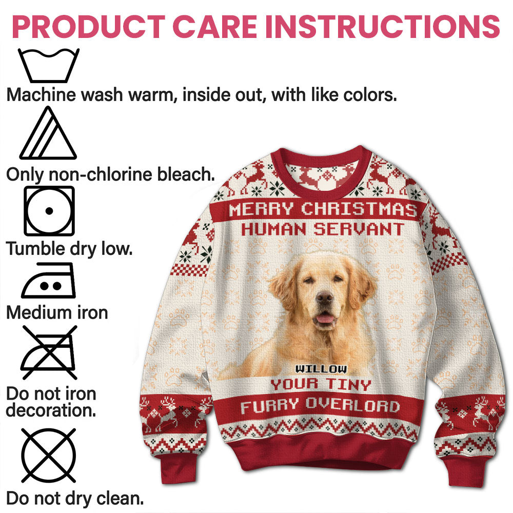 Custom Photo Merry Christmas - Personalized Ugly Sweater