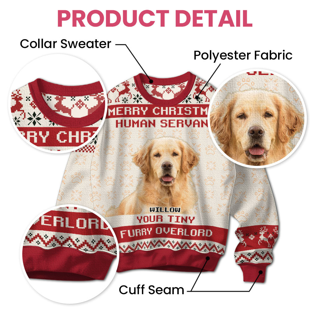 Custom Photo Merry Christmas - Personalized Ugly Sweater