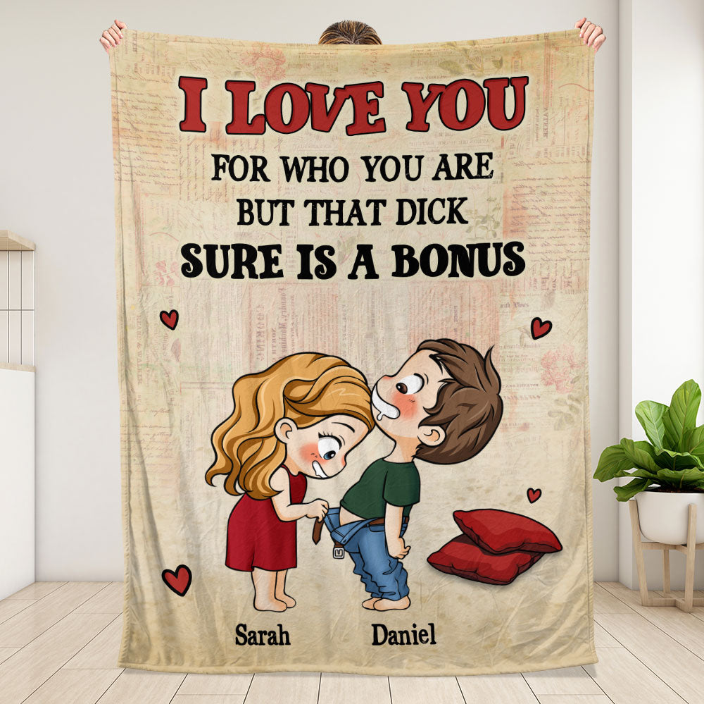 I Love You For Who You Are Blanket - Personalized Blanket