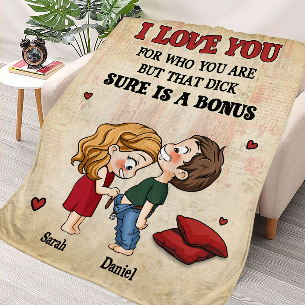 I Love You For Who You Are Blanket - Personalized Blanket