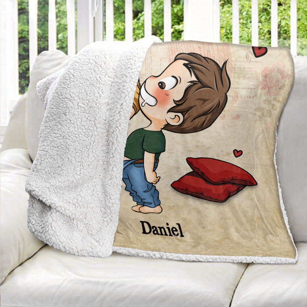 I Love You For Who You Are Blanket - Personalized Blanket