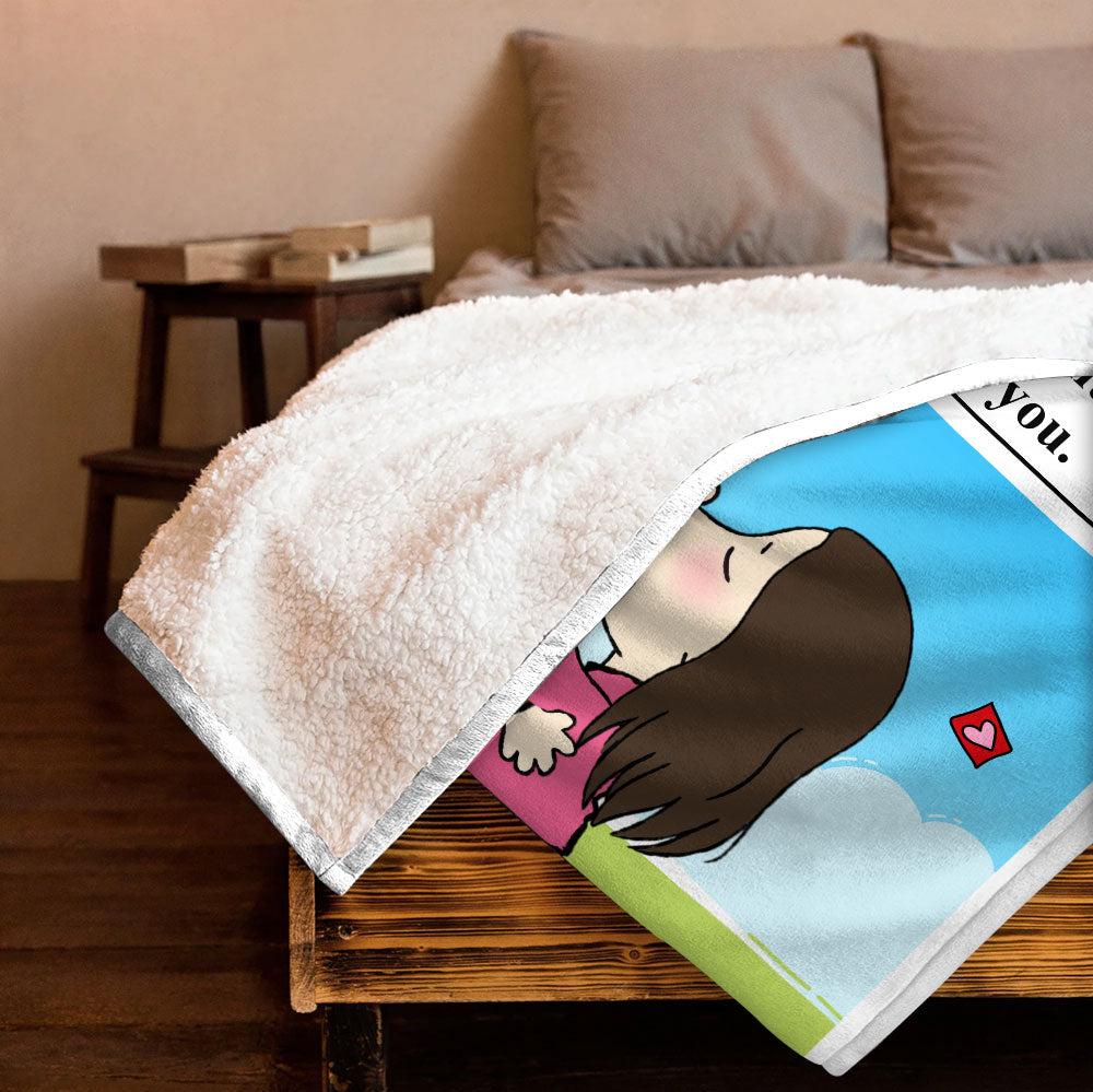 The Love Time Blanket - Personalized Blanket