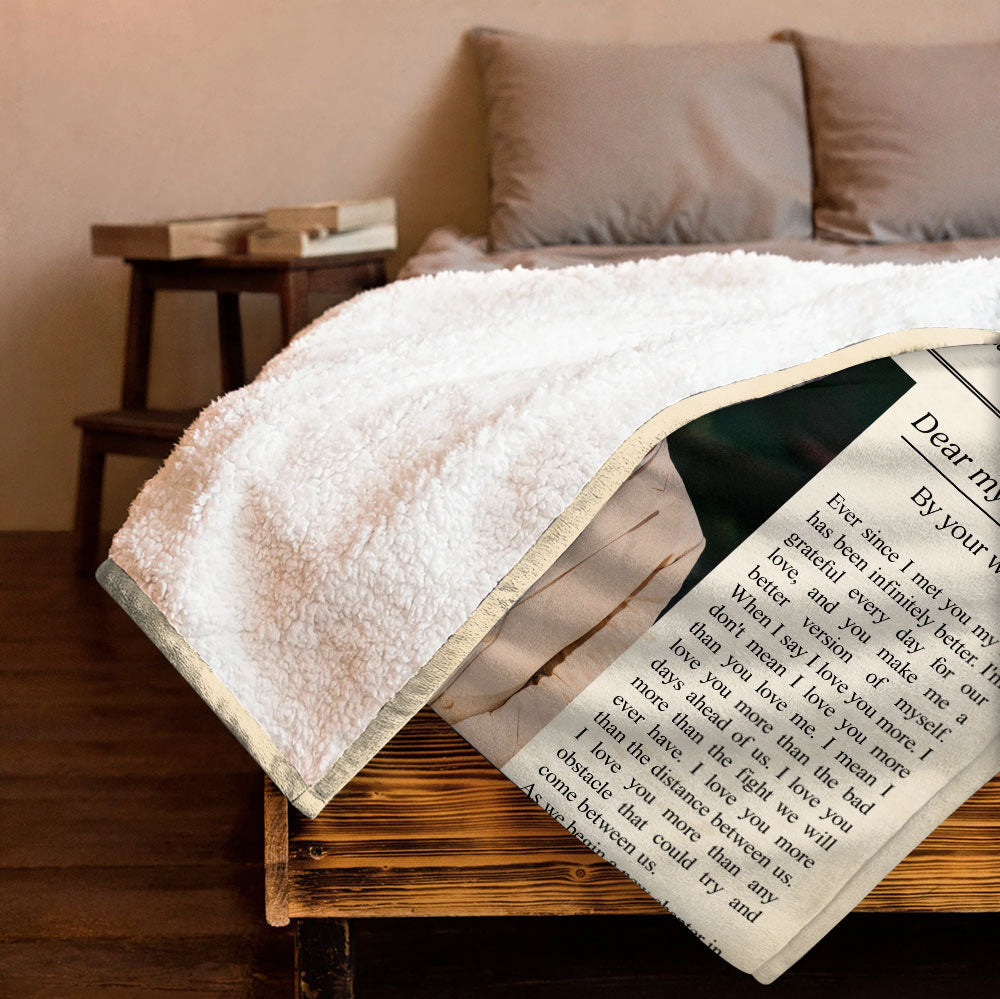 The Anniversary Blanket - Personalized Blanket