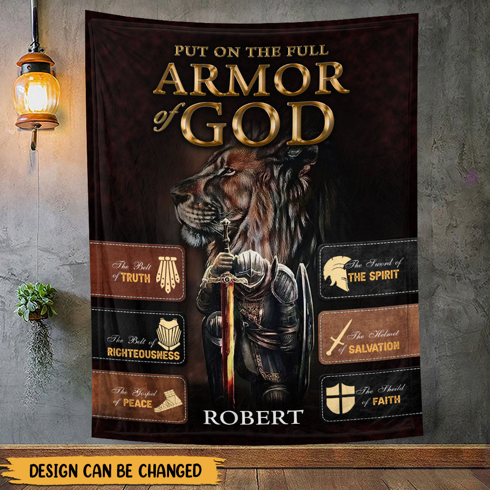 Armor Blanket - Personalized Blanket