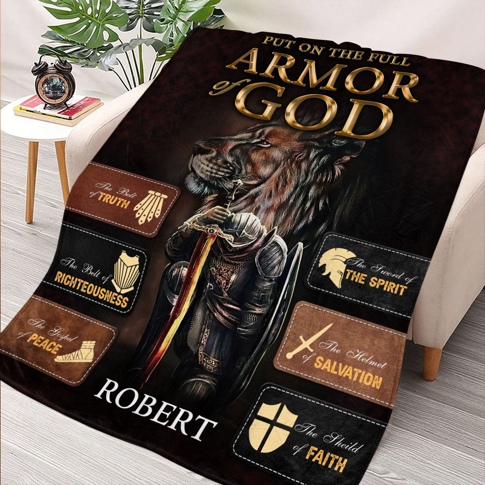 Armor Blanket - Personalized Blanket