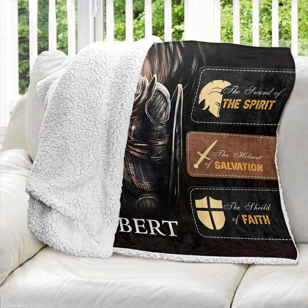 Armor Blanket - Personalized Blanket