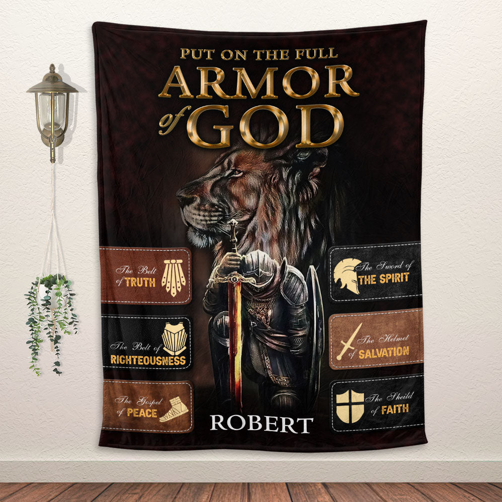 Armor Blanket - Personalized Blanket