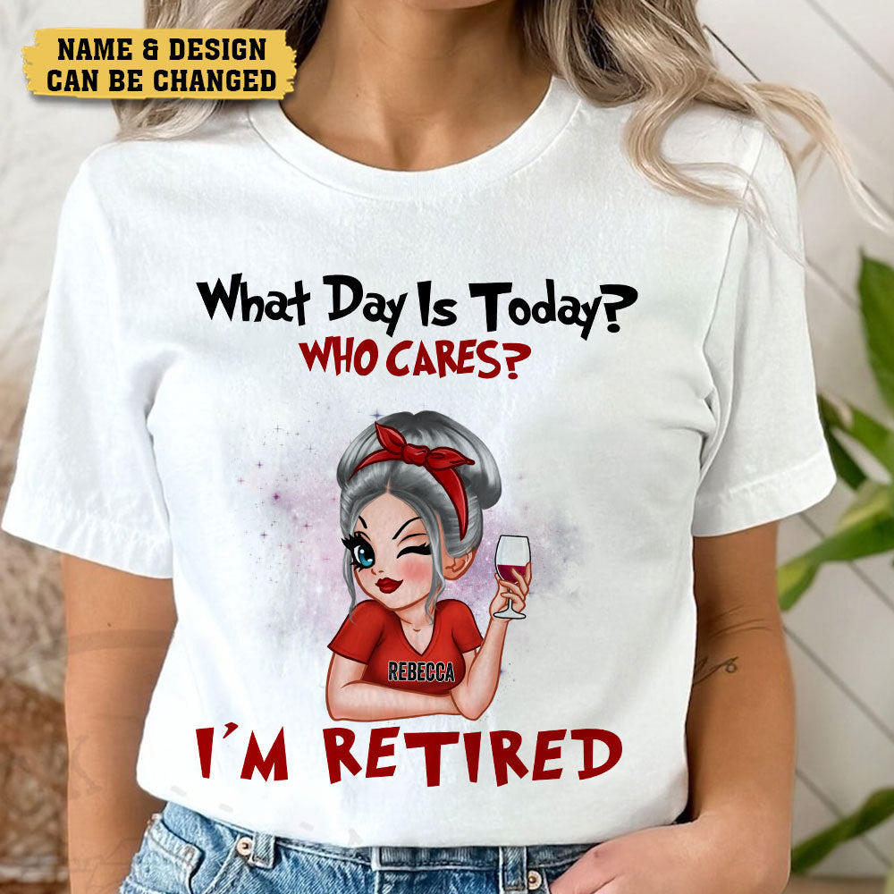What Day Is Today - Personalized T-Shirt/ Hoodie - Best Gift For Mother, Grandma - Giftago