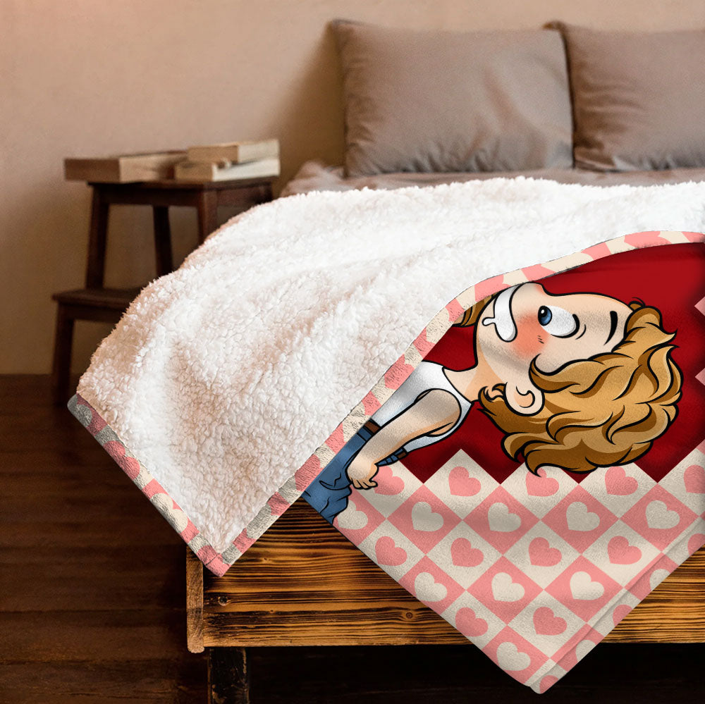 I Love You More Blanket - Personalized Blanket