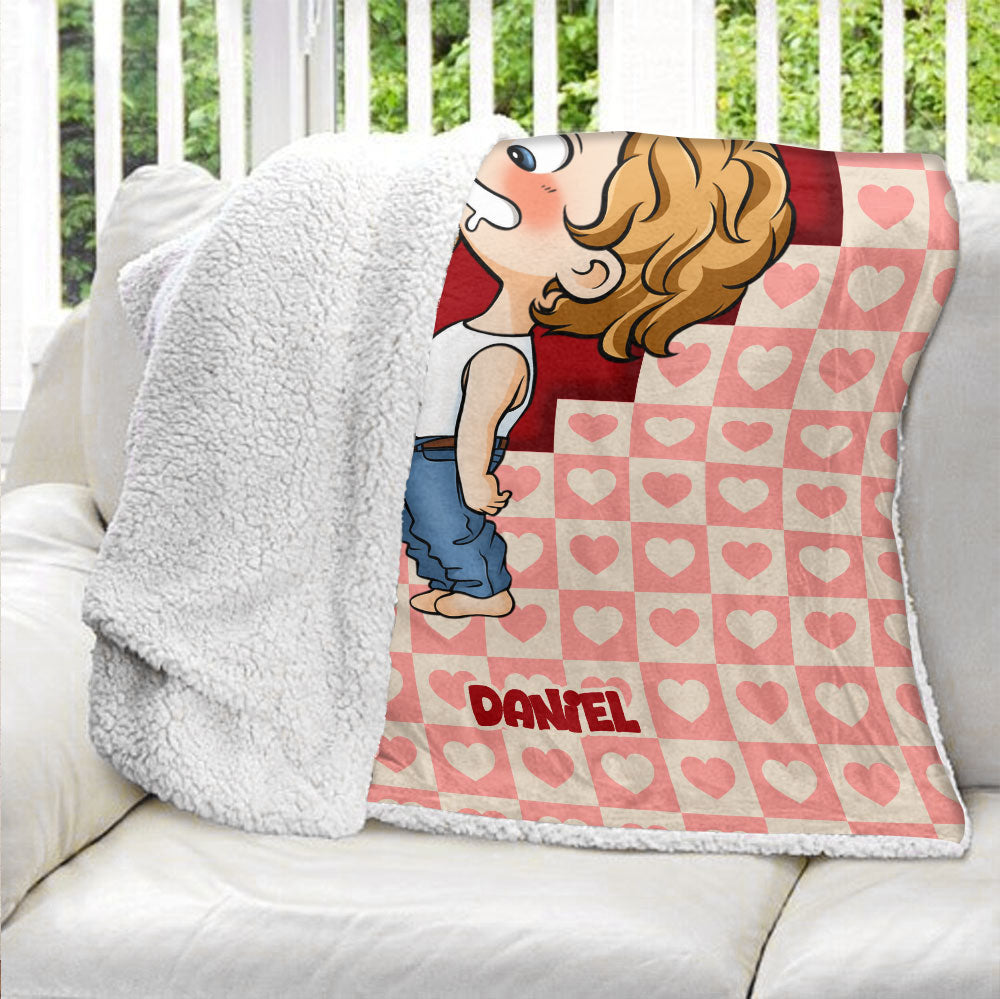 I Love You More Blanket - Personalized Blanket