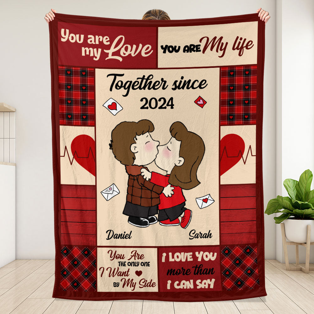 Together Since Blanket - Personalized Blanket