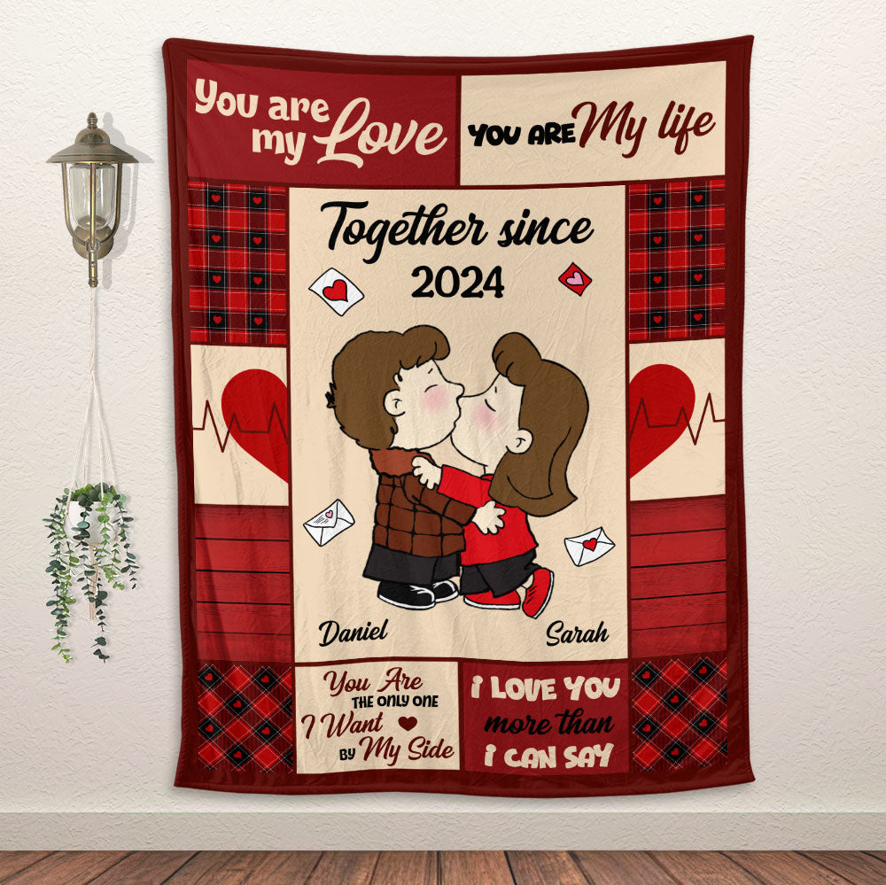 Together Since Blanket - Personalized Blanket