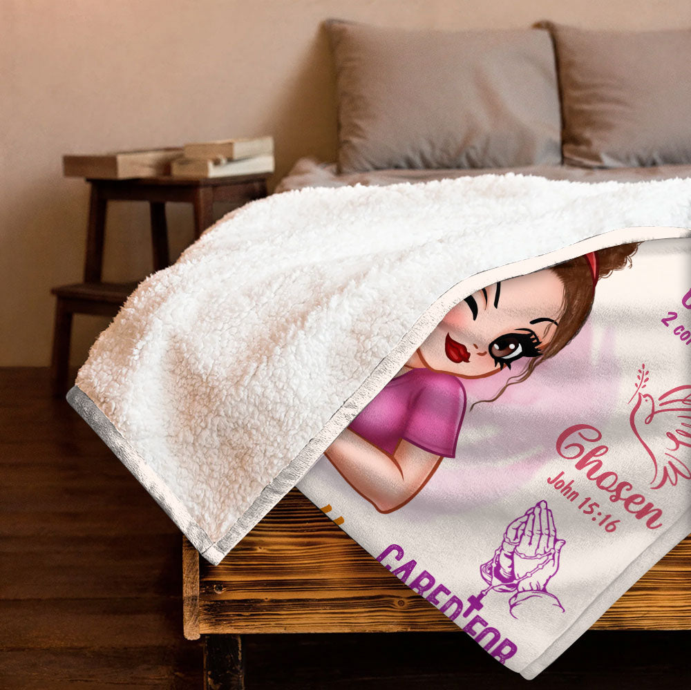 God Says Blanket - Personalized Blanket
