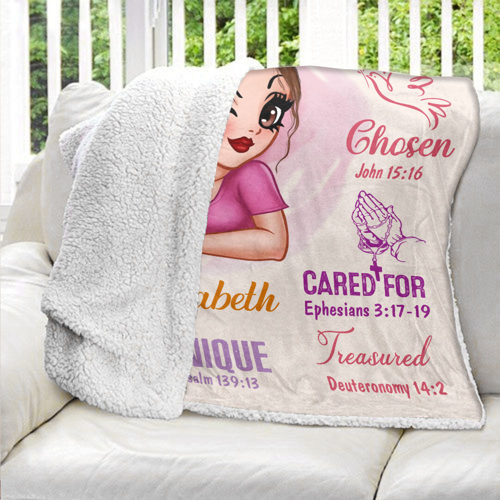 God Says Blanket - Personalized Blanket