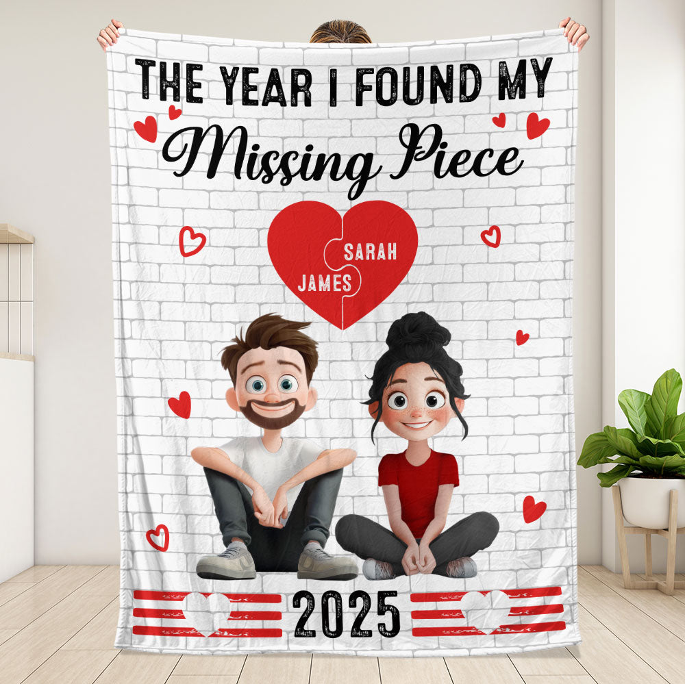 Missing Piece Blanket - Personalized Blanket