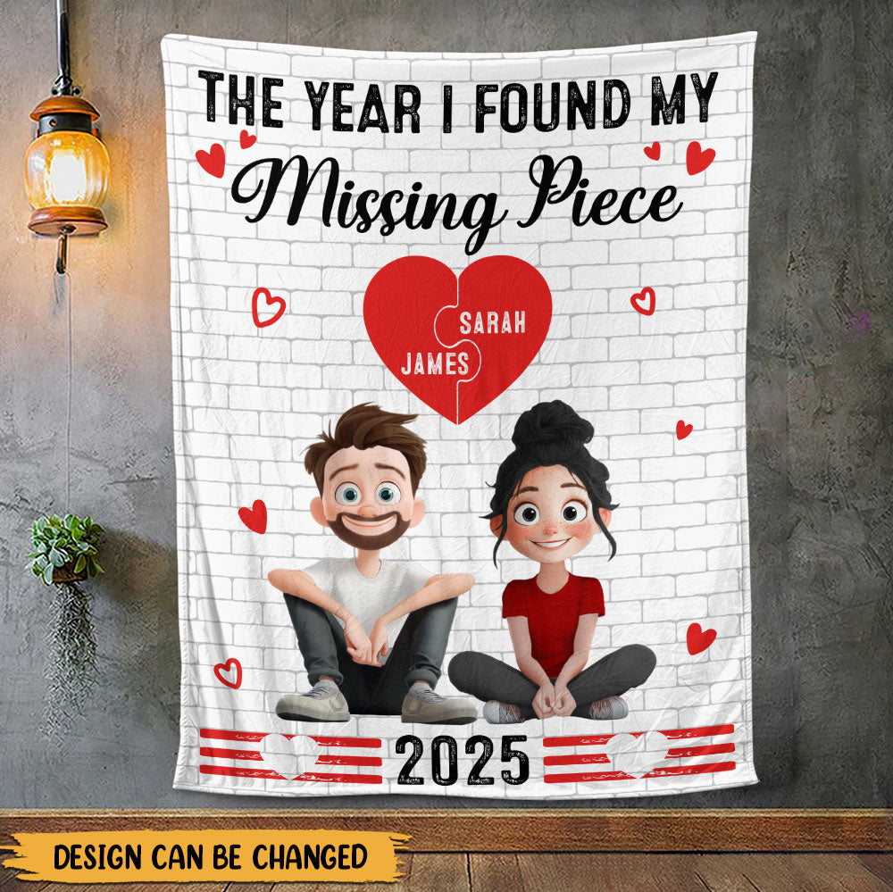 Missing Piece Blanket - Personalized Blanket